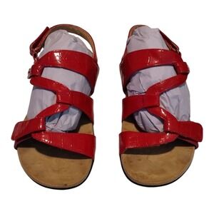 VIONIC Paros Womens 6 Orthopedic Sandals Croc Sling Back Leather‎ Casual Comfort